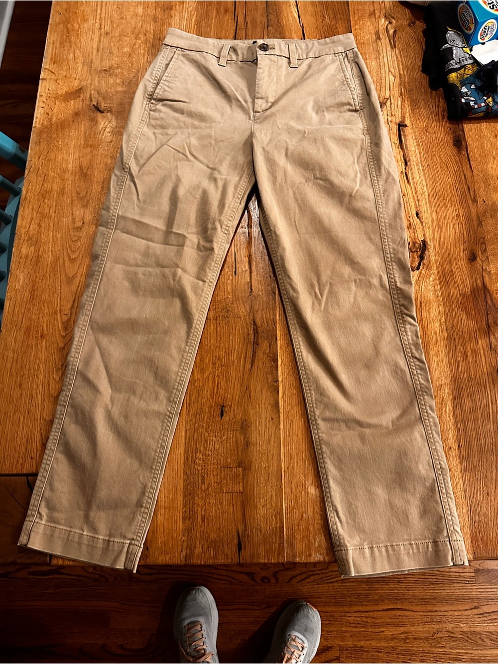 J. Crew High-Rise Girlfriend Chino
